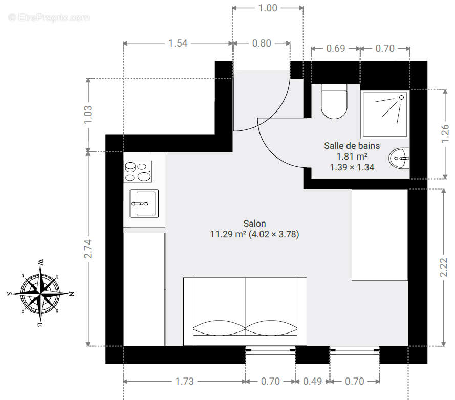 Appartement à PARIS-5E