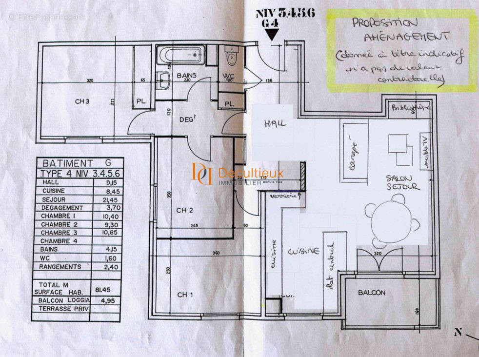 Appartement à VILLEURBANNE