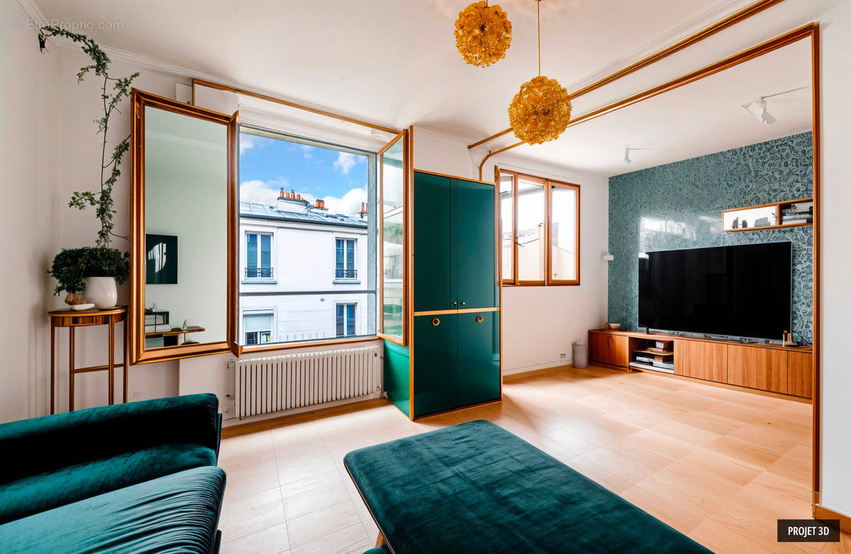 Appartement à PARIS-19E