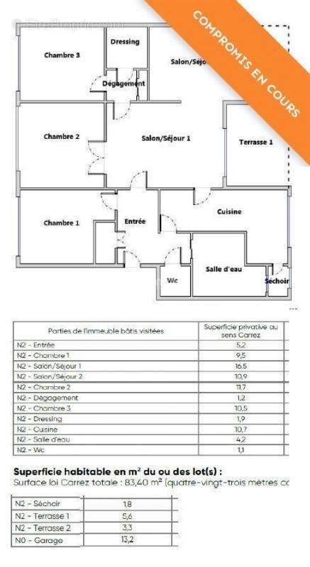 Appartement à MONTPELLIER