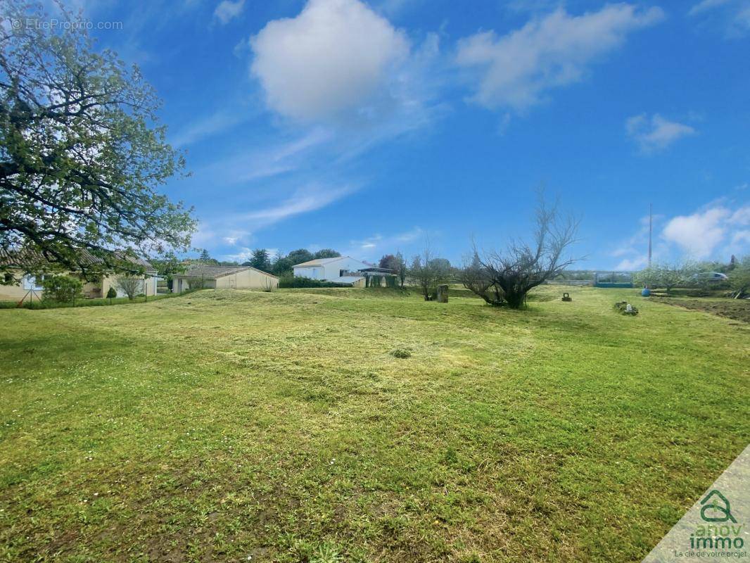 Terrain à CHATEAUNEUF-SUR-CHARENTE