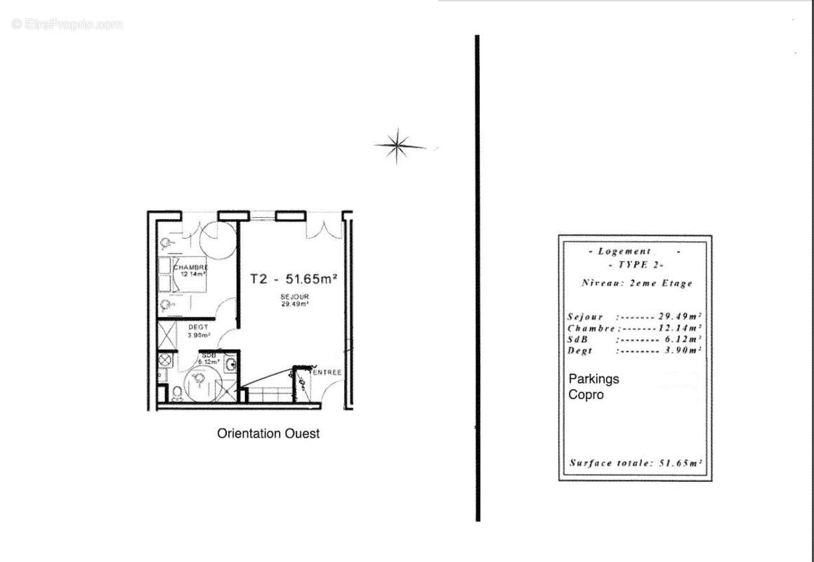 Appartement à LAIGNEVILLE