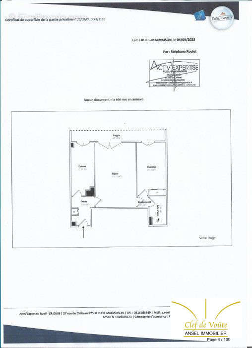 Appartement à RUEIL-MALMAISON