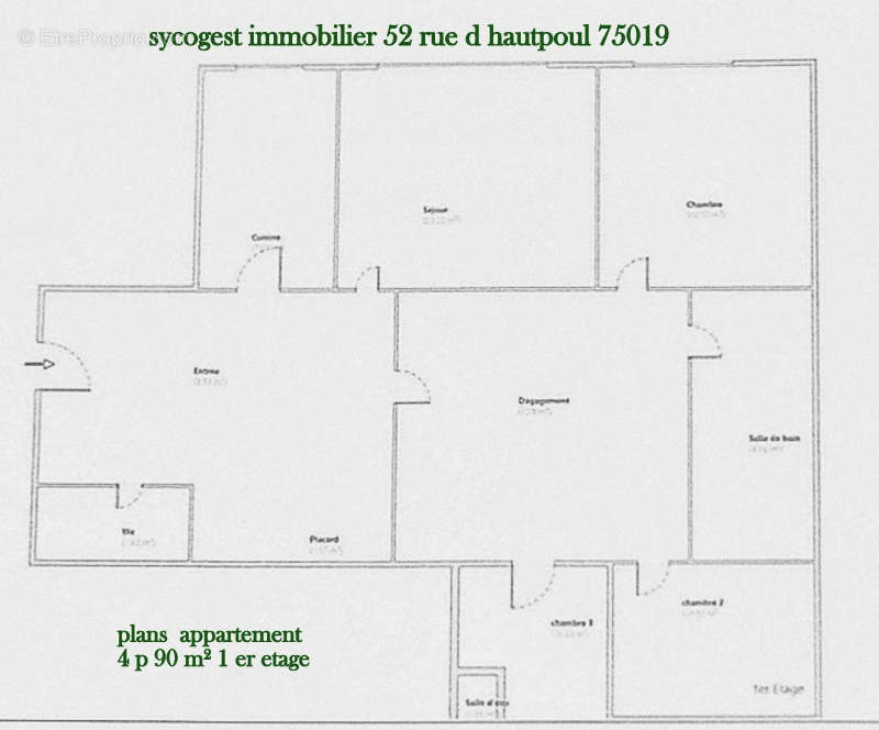 Appartement à NOISY-LE-SEC