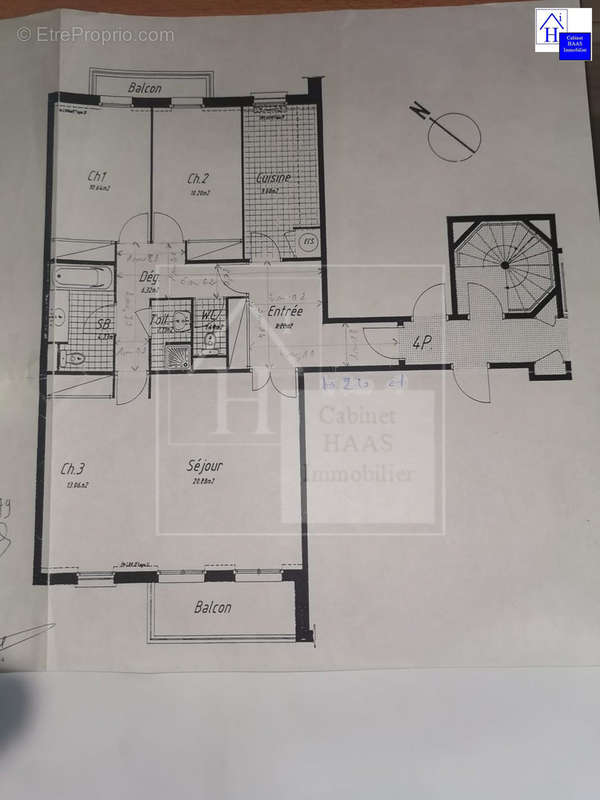 Plan - Appartement à MAISONS-ALFORT