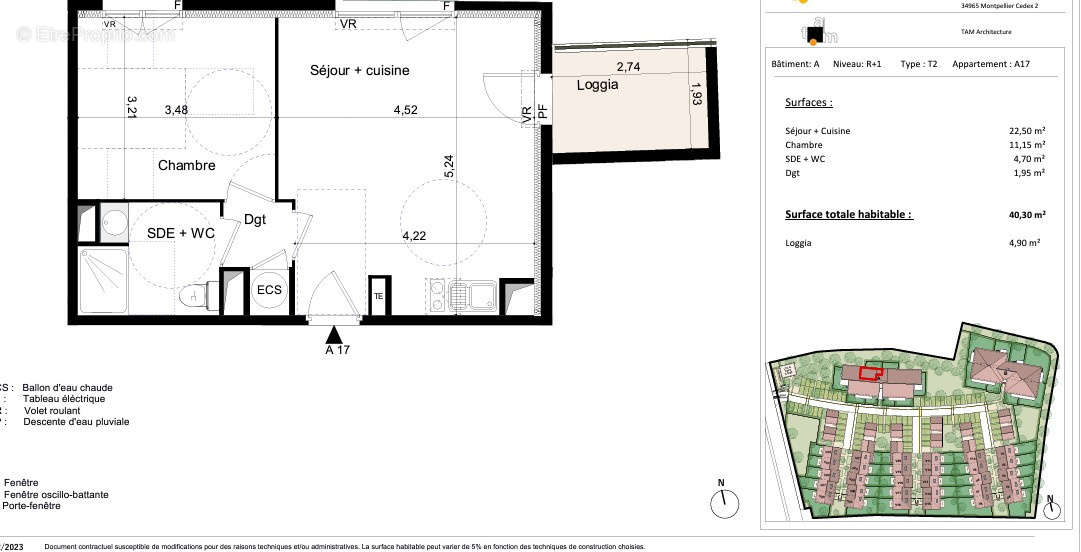 Appartement à CASTELNAUDARY