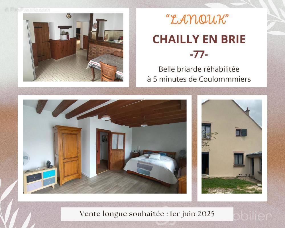 Maison à CHAILLY-EN-BRIE