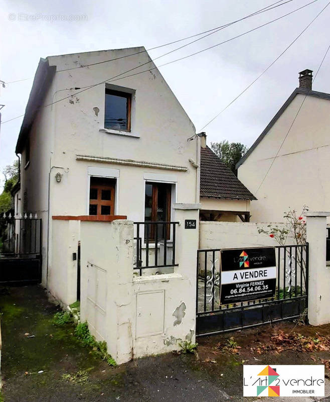 Façade avant - Maison à LONGUEIL-ANNEL