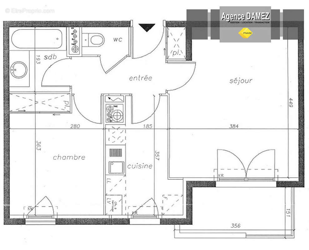 Appartement à DOURDAN