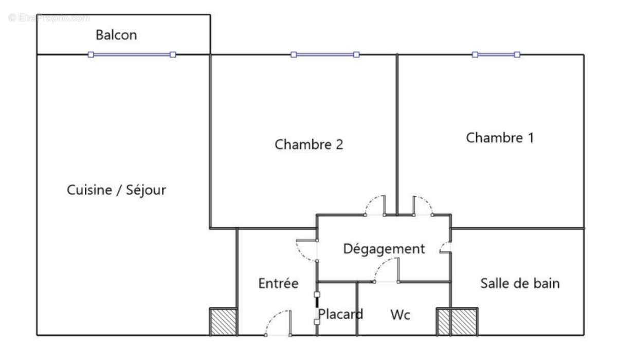 Appartement à GENNEVILLIERS