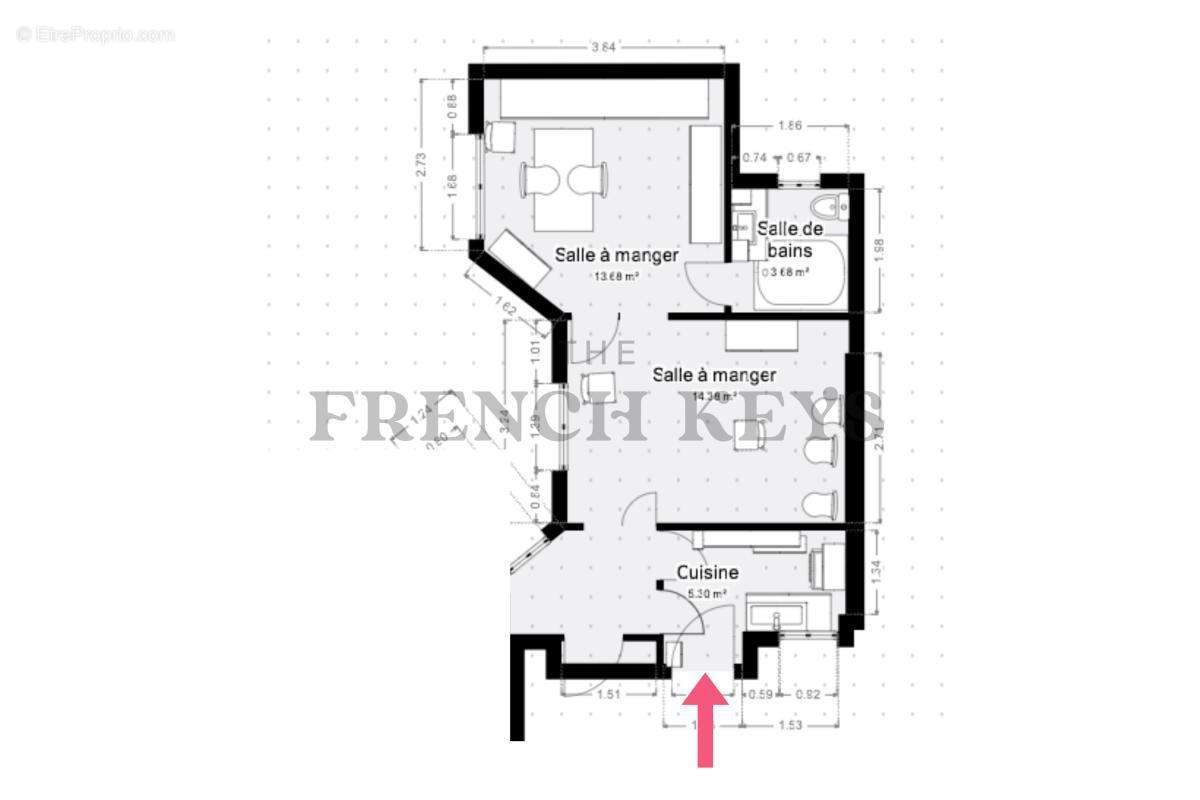 Appartement à PARIS-16E