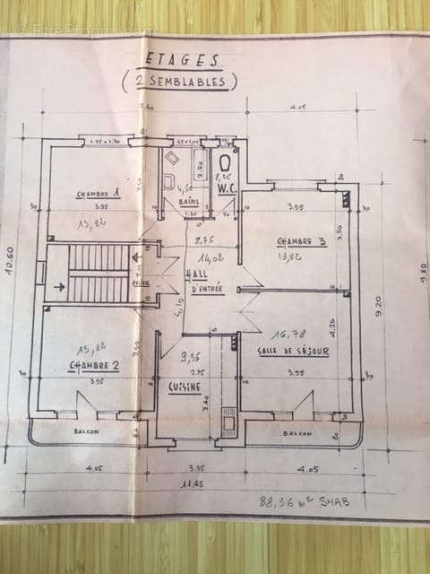 Appartement à TOULOUSE