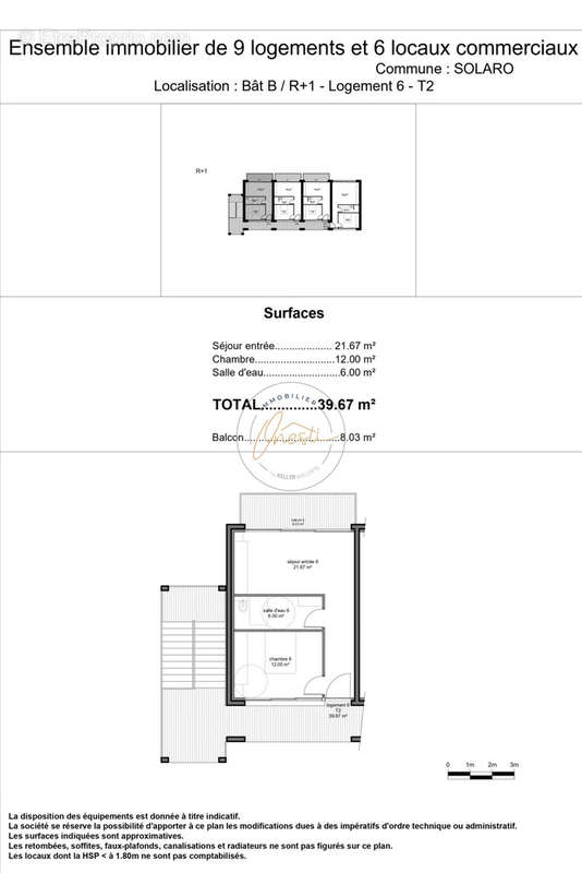 Appartement à SOLARO