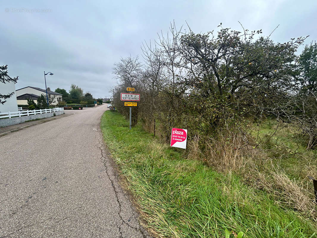 Terrain à COURCELLES-SUR-NIED