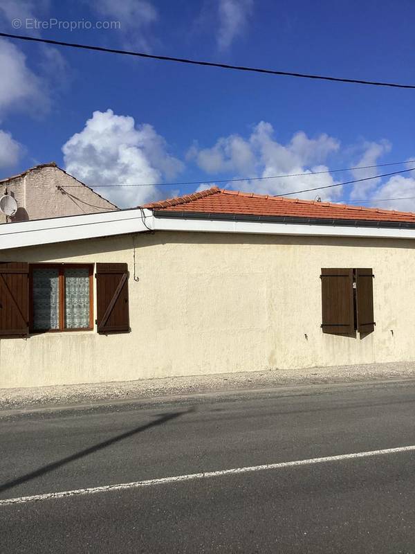 Façade sud - Maison à LE VERDON-SUR-MER