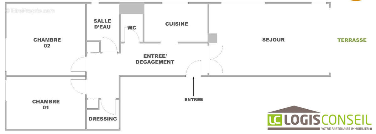 Appartement à LE PLESSIS-ROBINSON