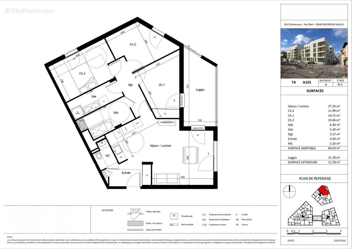 Appartement à BOURGOIN-JALLIEU