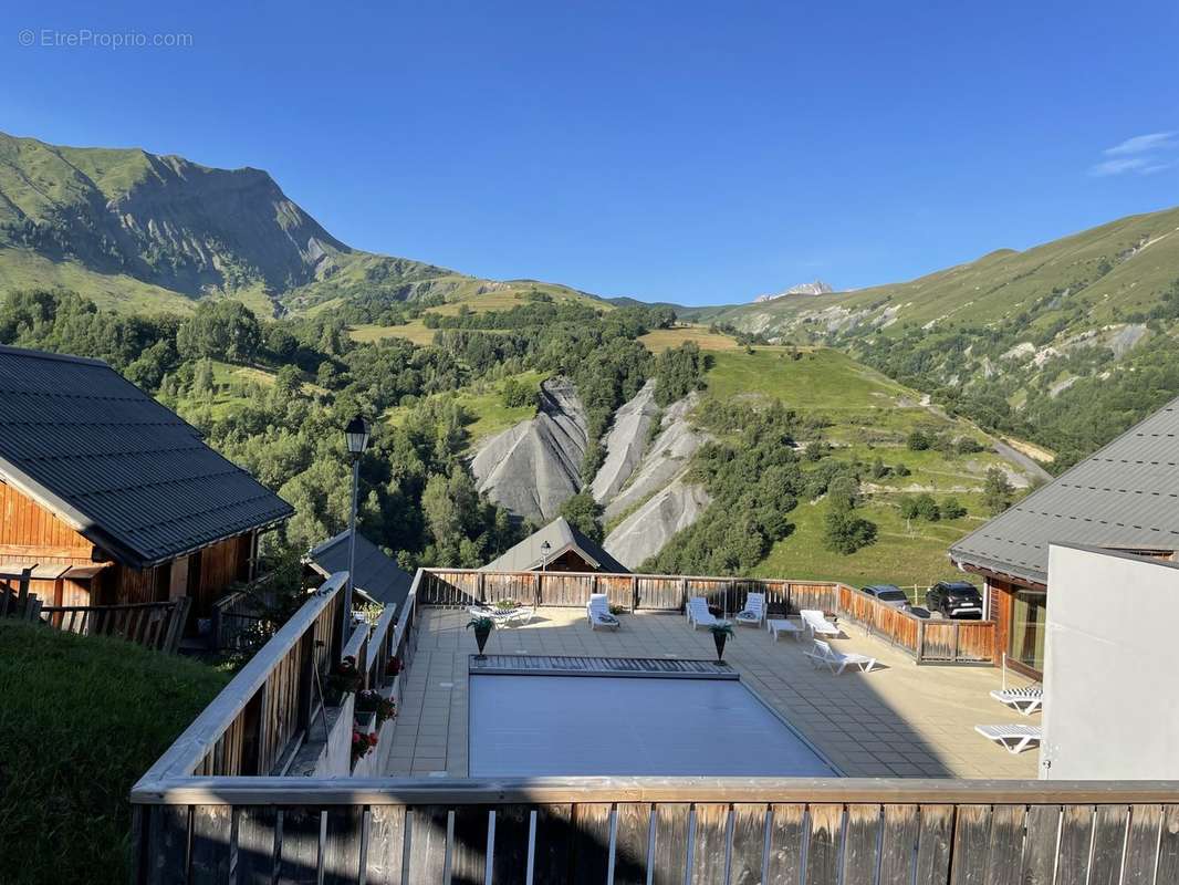 La piscine de la résidence - Appartement à SAINT-JEAN-D&#039;ARVES