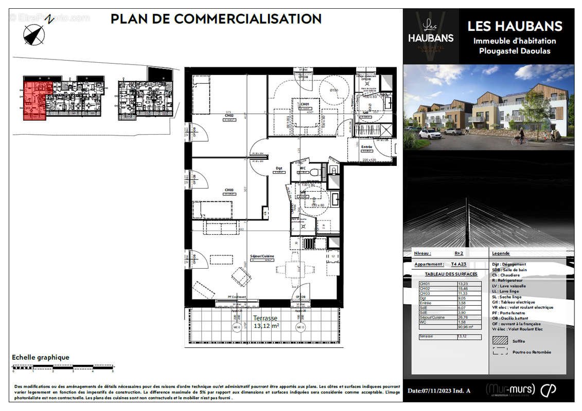 Appartement à PLOUGASTEL-DAOULAS