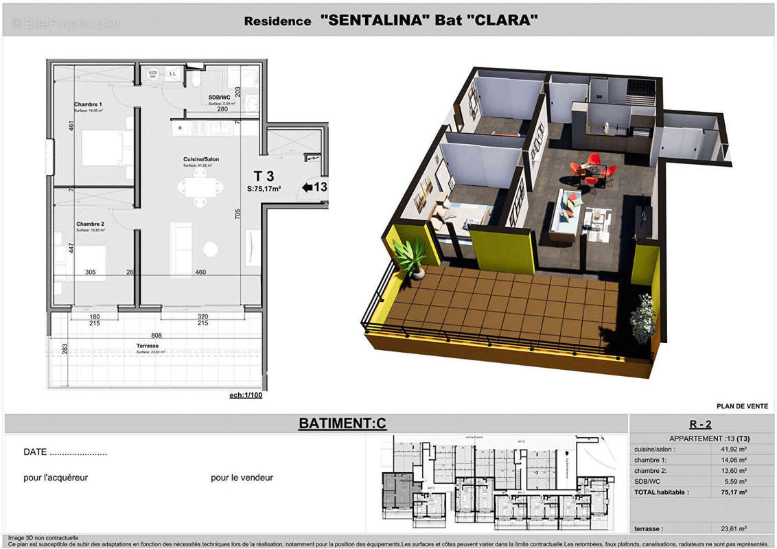 Appartement à AJACCIO