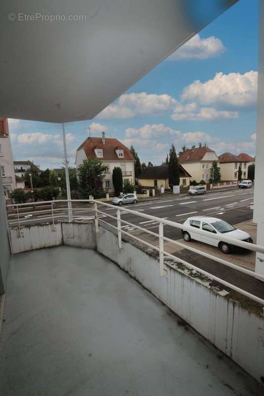 Terrasse - Appartement à STRASBOURG