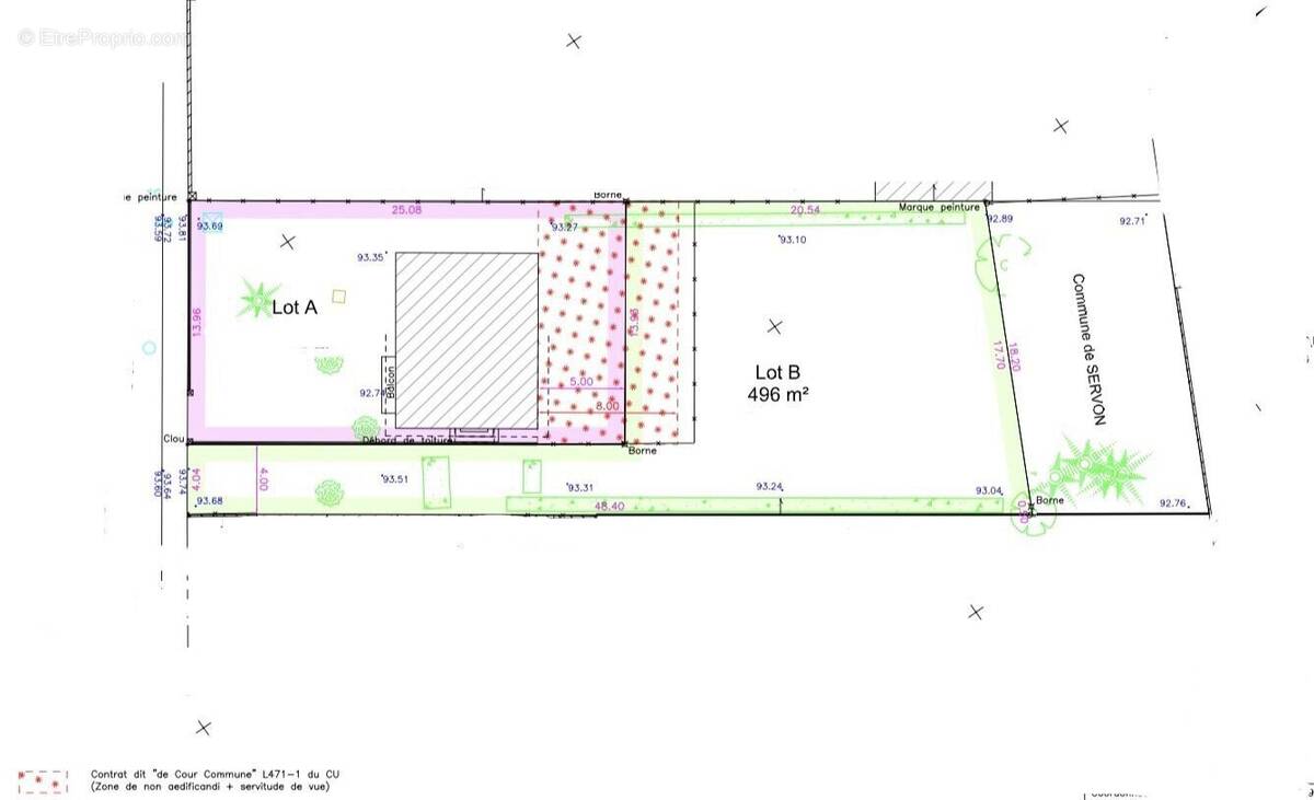 Photo 1 - Terrain à SERVON