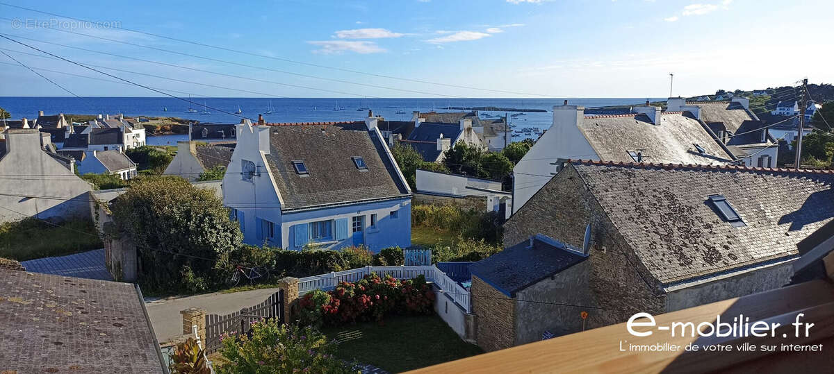 Vue mer - Maison à GROIX