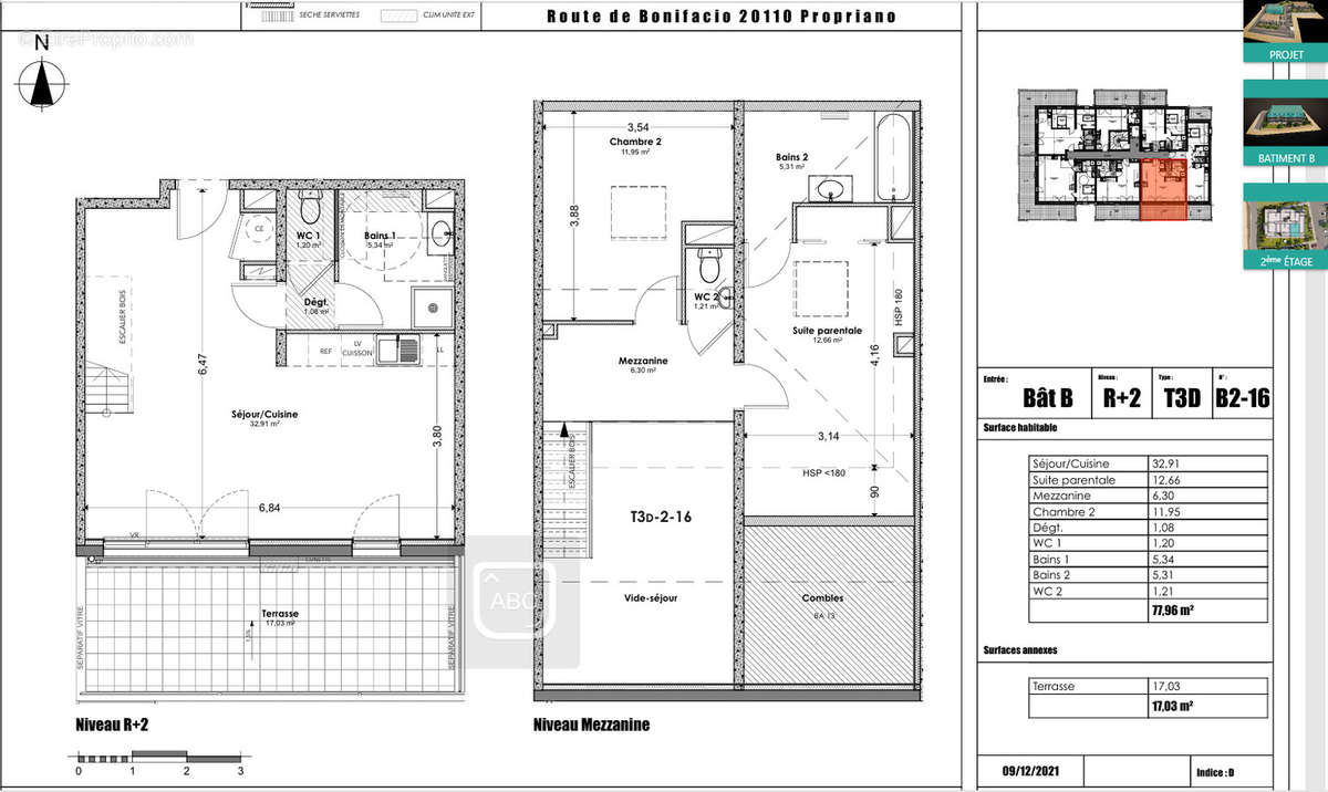 Appartement à PROPRIANO