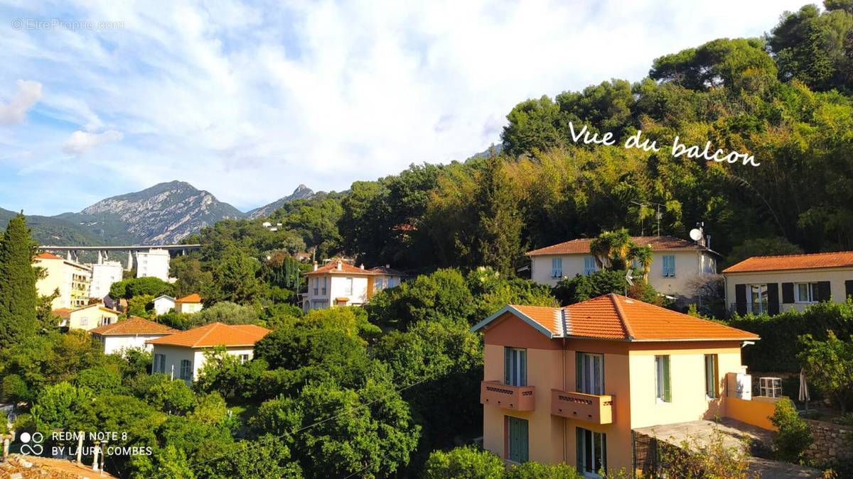 Appartement à MENTON