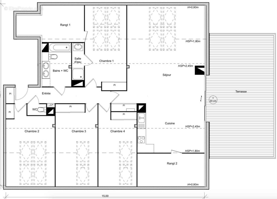 Appartement à RAMONVILLE-SAINT-AGNE