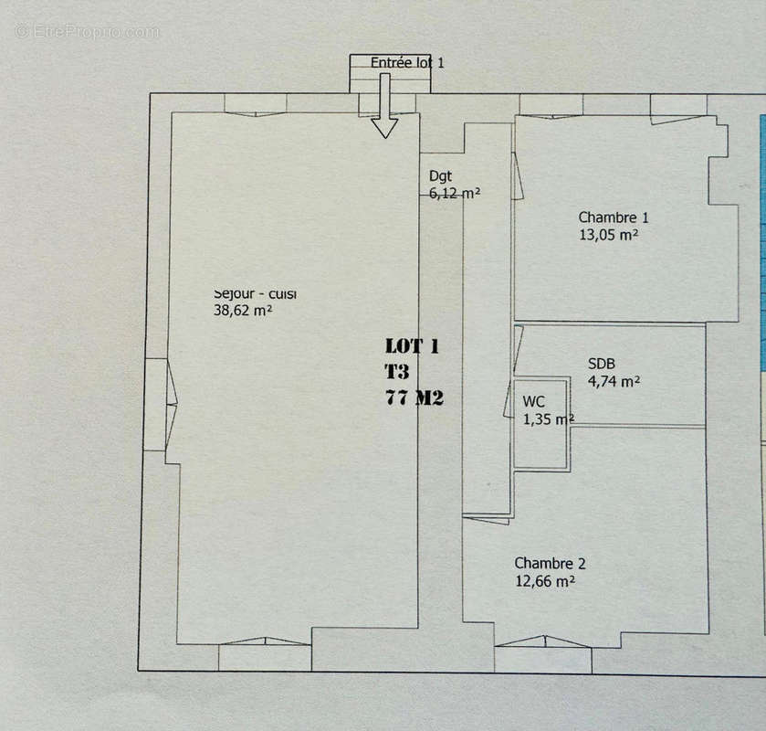 lot 1 - Appartement à ARCHAMPS