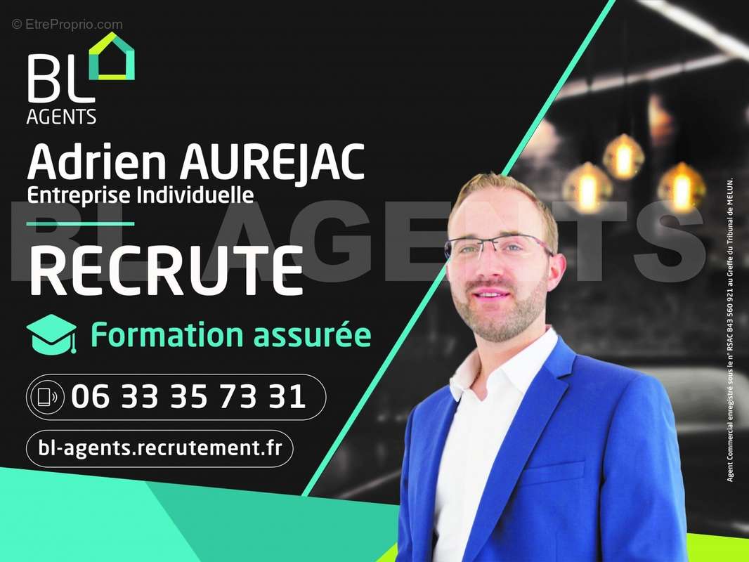 RECRUTE - AUREJAC - Terrain à POIROUX