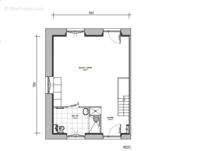 Appartement à CAILLOUET-ORGEVILLE