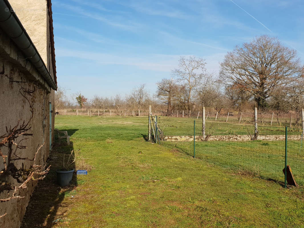 Maison à Thevet Saint Julien, vue du jardin - Maison à THEVET-SAINT-JULIEN