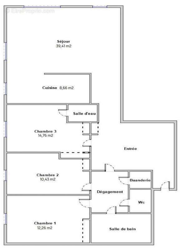 Appartement à TASSIN-LA-DEMI-LUNE