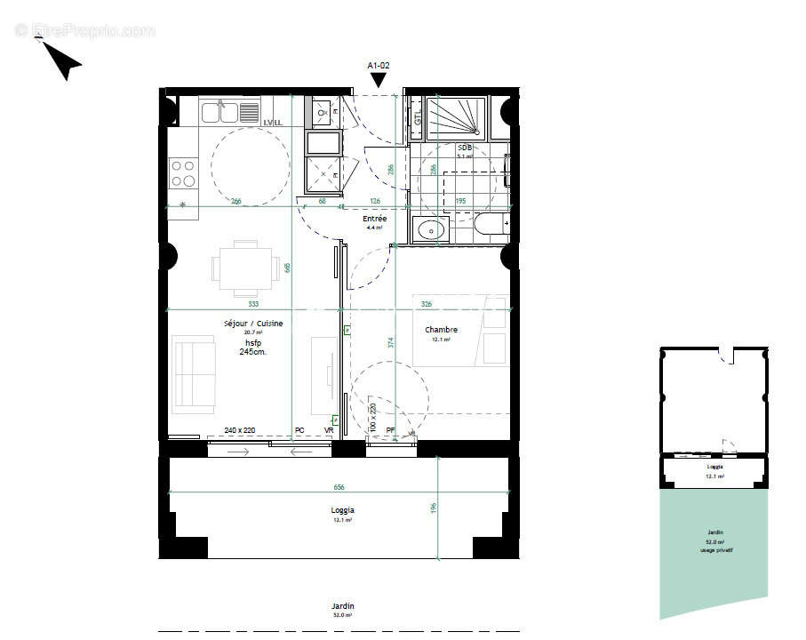 Appartement à TOURCOING