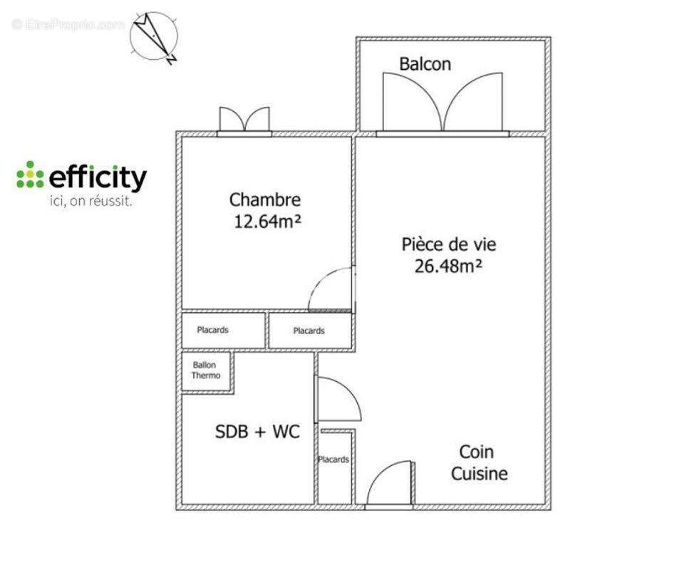 Appartement à LE LOROUX-BOTTEREAU