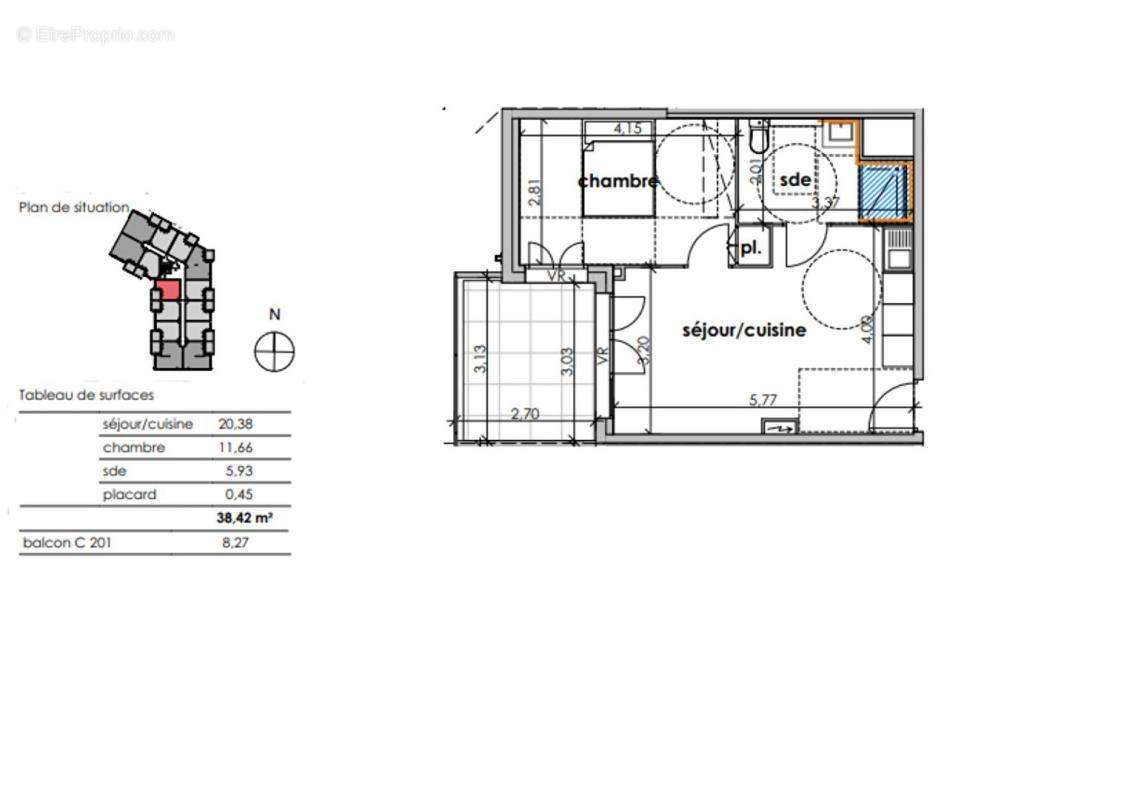 Appartement à SAUVIAN