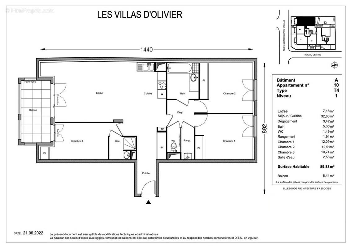 Appartement à ORMESSON-SUR-MARNE