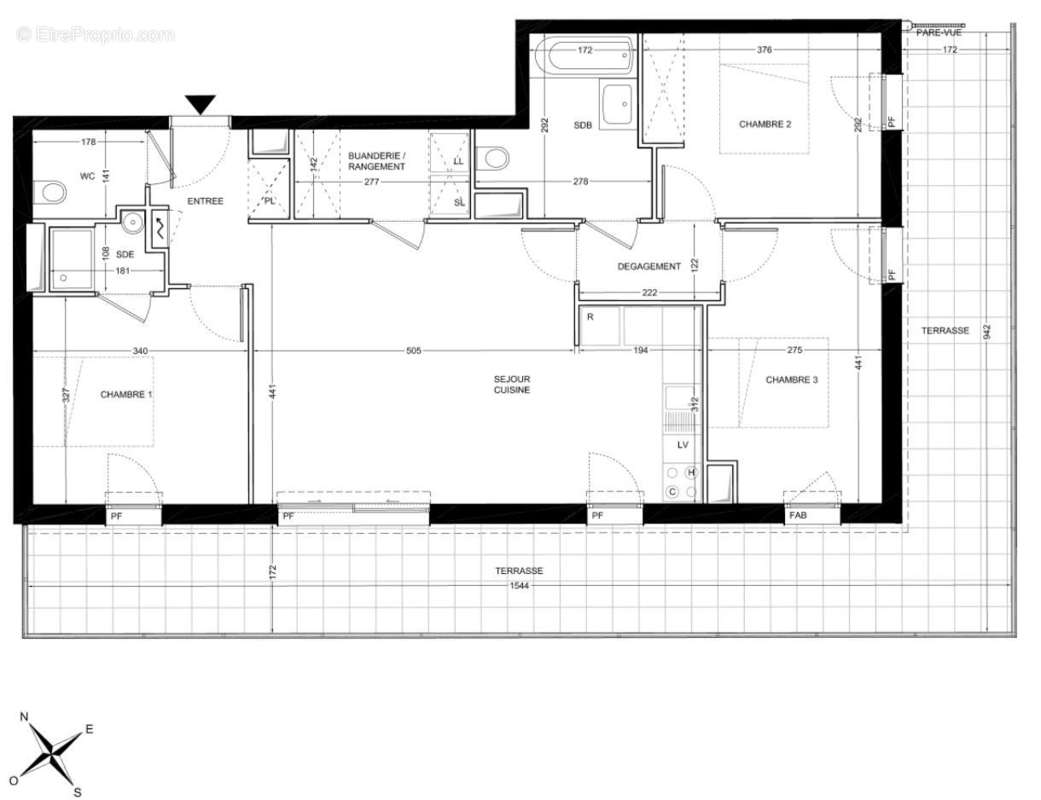 Appartement à LA MEMBROLLE-SUR-CHOISILLE