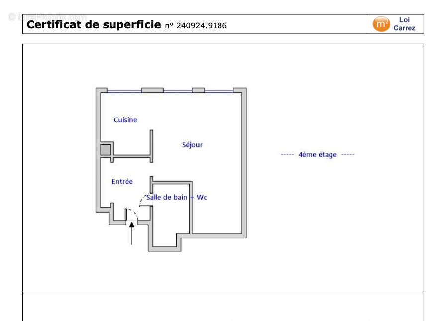 Appartement à PARIS-19E