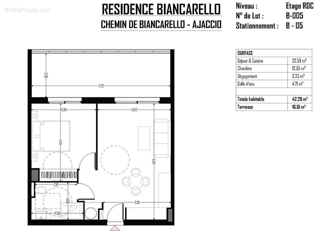 Appartement à AJACCIO