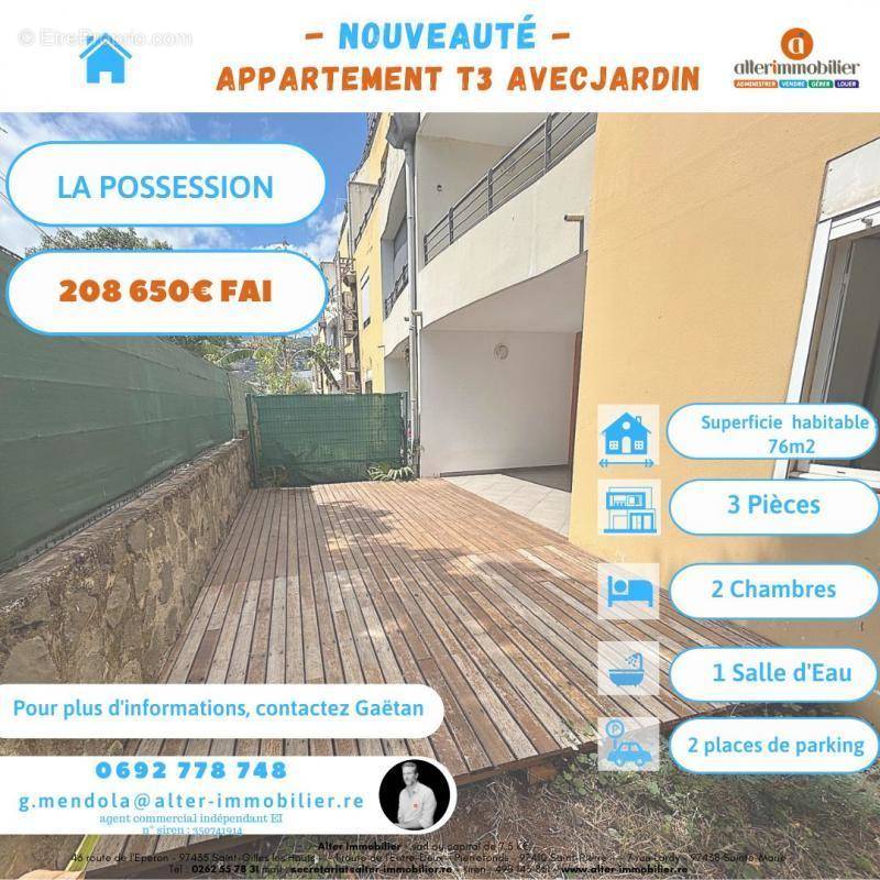 Appartement à LA POSSESSION