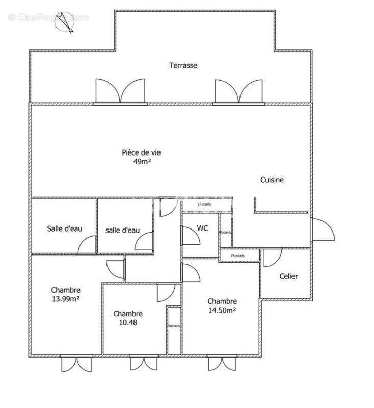 Appartement à LE LOROUX-BOTTEREAU