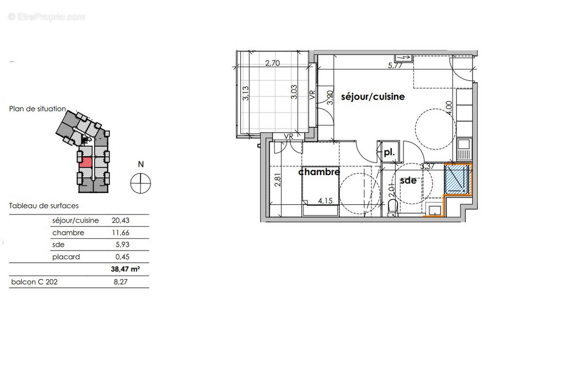 Appartement à SAUVIAN