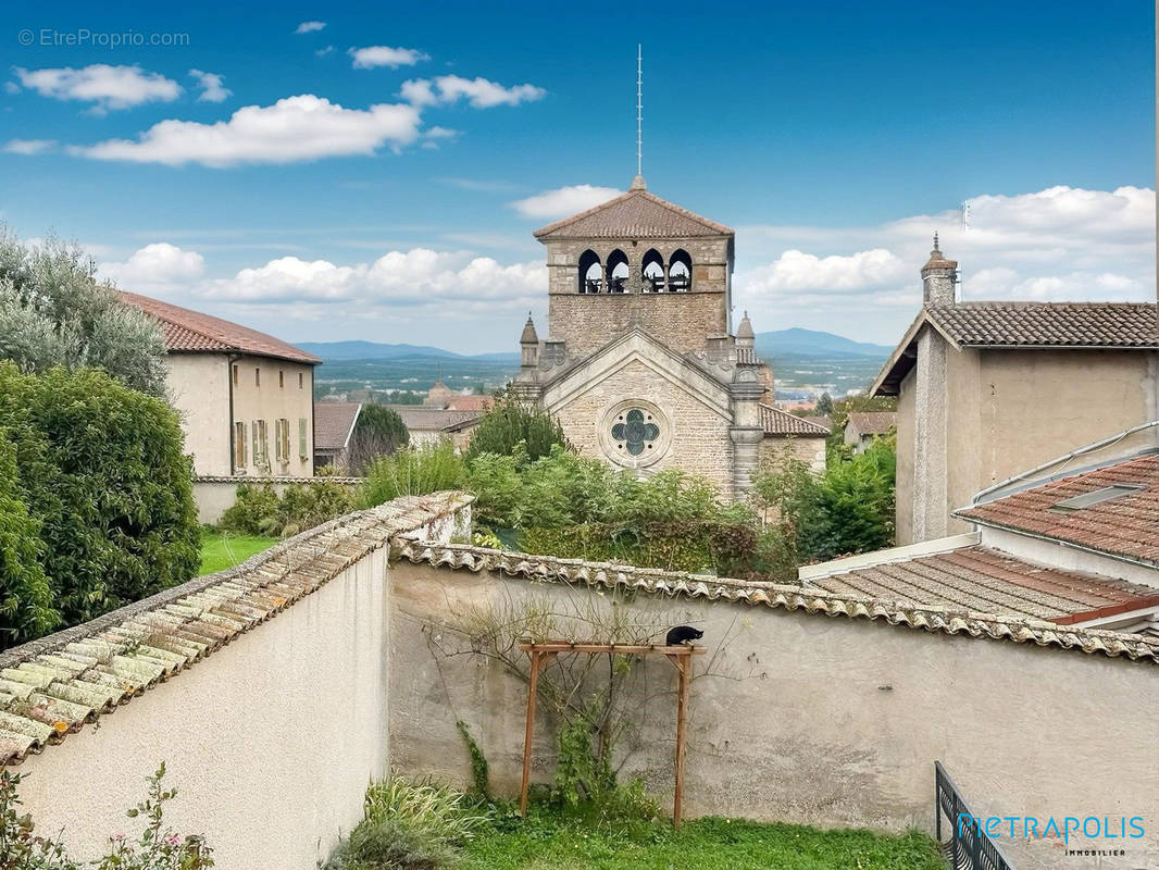 VUE DE LA CHAMBRE - Maison à MONTANAY