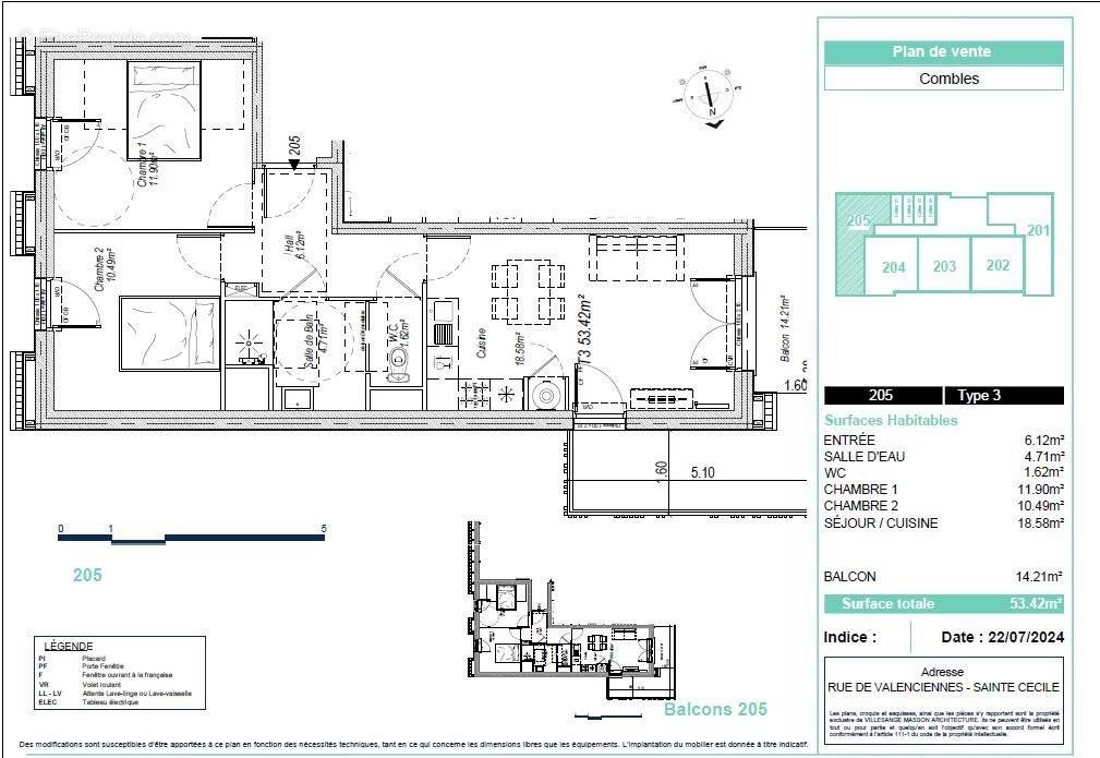 Appartement à CAMIERS