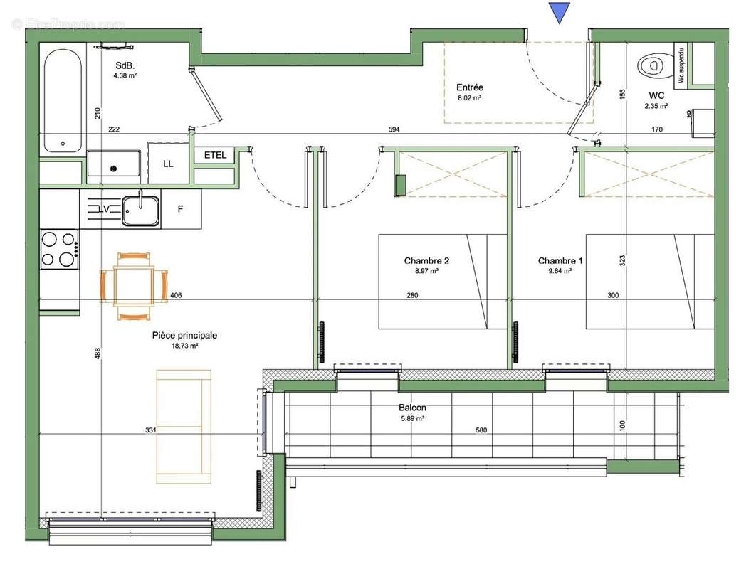 Appartement à NOISY-LE-GRAND