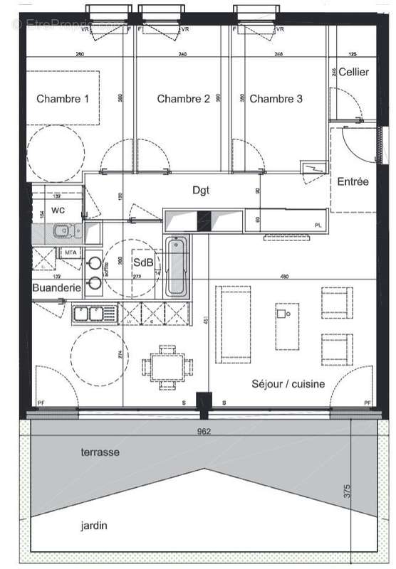 Appartement à LORMONT