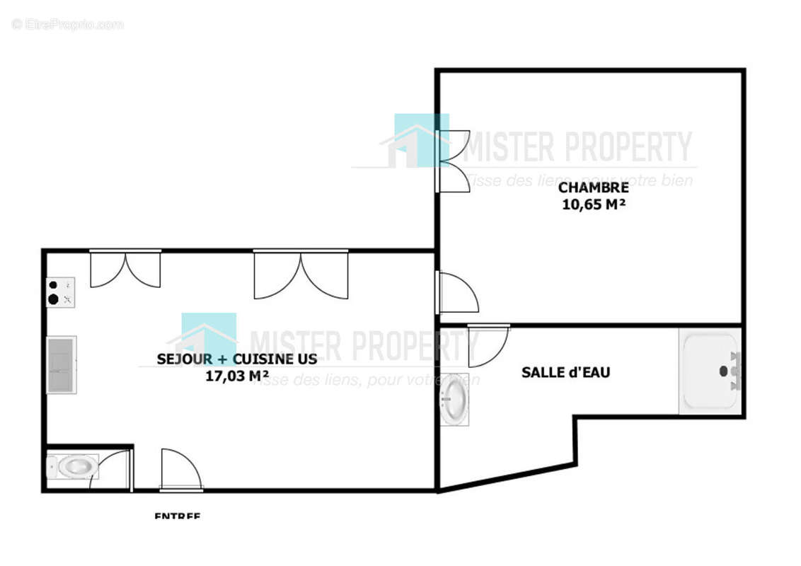 Appartement à PARIS-17E